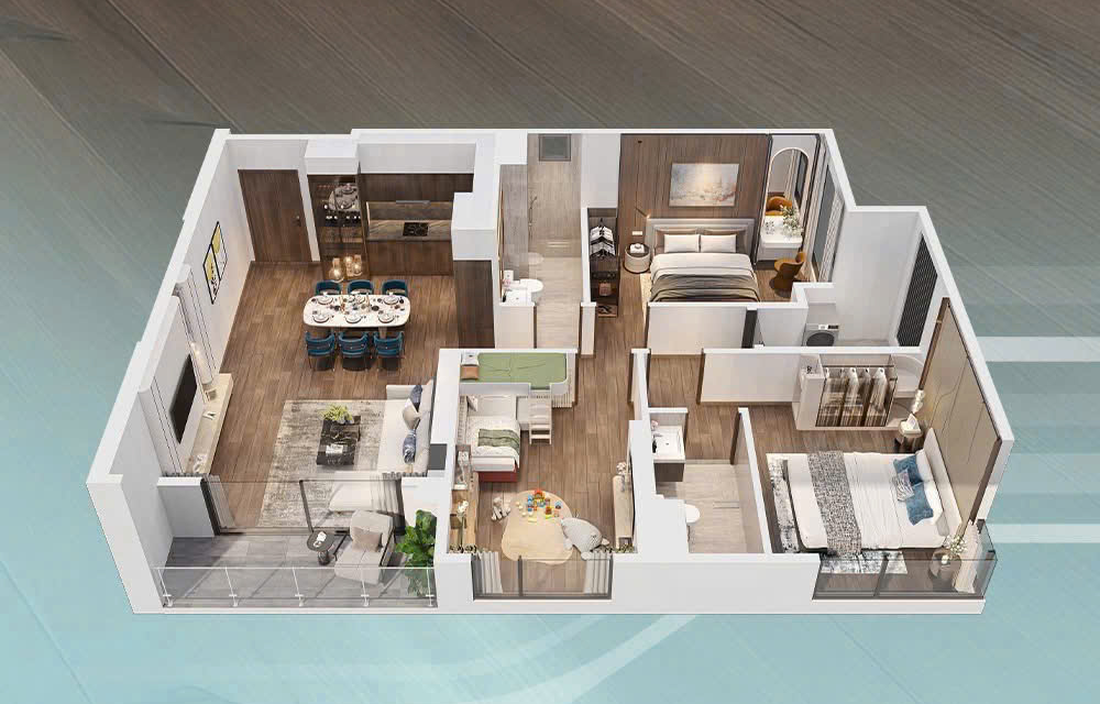 Masteri Grand Coast: Ph&acirc;n khu căn hộ thuộc Ocean Park 2 Hưng Y&ecirc;n- Ảnh 9.