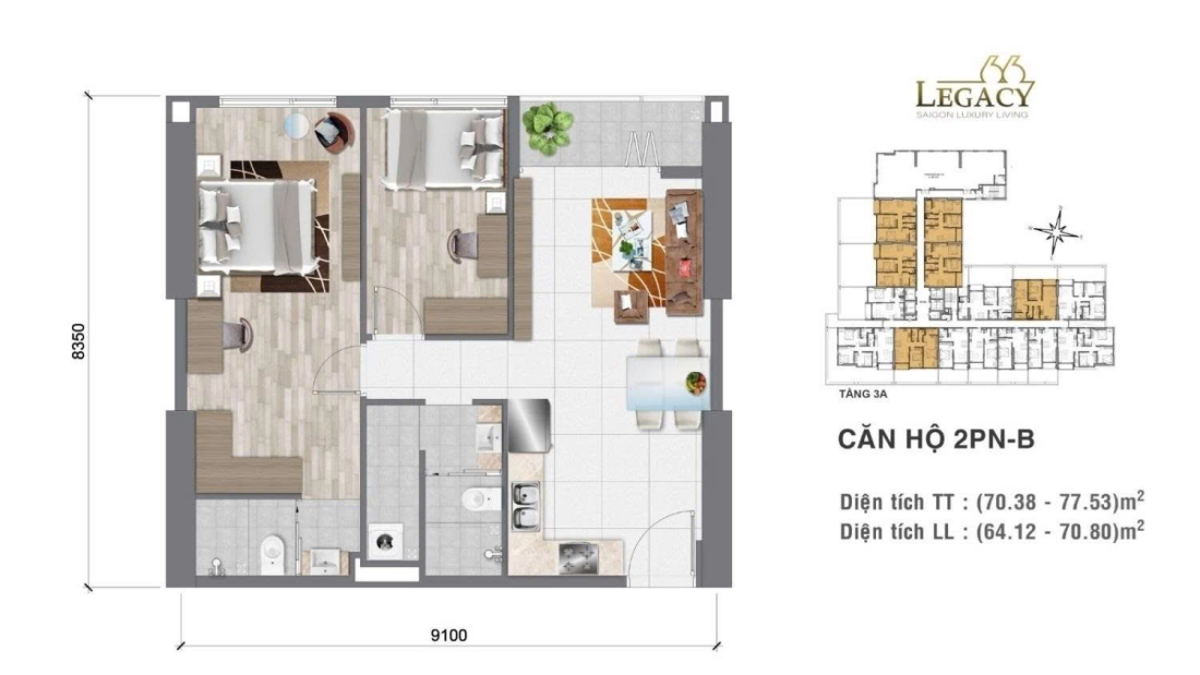 Legacy 66: Dự án căn hộ tại TP.HCM- Ảnh 4. Legacy 66: Dự án căn hộ tại TP.HCM- Ảnh 4.