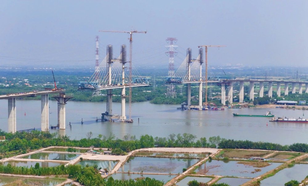 C&acirc;y cầu quan trọng tr&ecirc;n cao tốc Bến Lức - Long Th&agrave;nh sắp ho&agrave;n th&agrave;nh: Khu vực n&agrave;o sẽ hưởng lợi?- Ảnh 6.