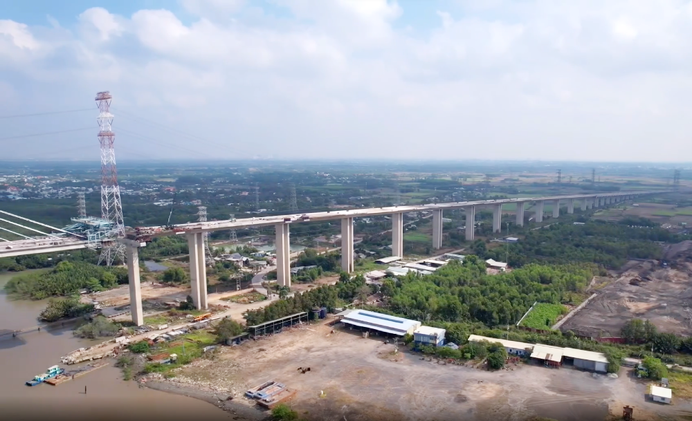 C&acirc;y cầu quan trọng tr&ecirc;n cao tốc Bến Lức - Long Th&agrave;nh sắp ho&agrave;n th&agrave;nh: Khu vực n&agrave;o sẽ hưởng lợi?- Ảnh 8.