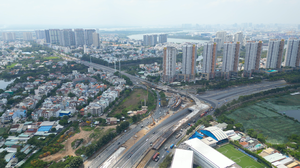 Sắp th&ocirc;ng xe nh&aacute;nh cầu vượt N3 tại n&uacute;t giao phức tạp nhất TP.HCM- Ảnh 1.