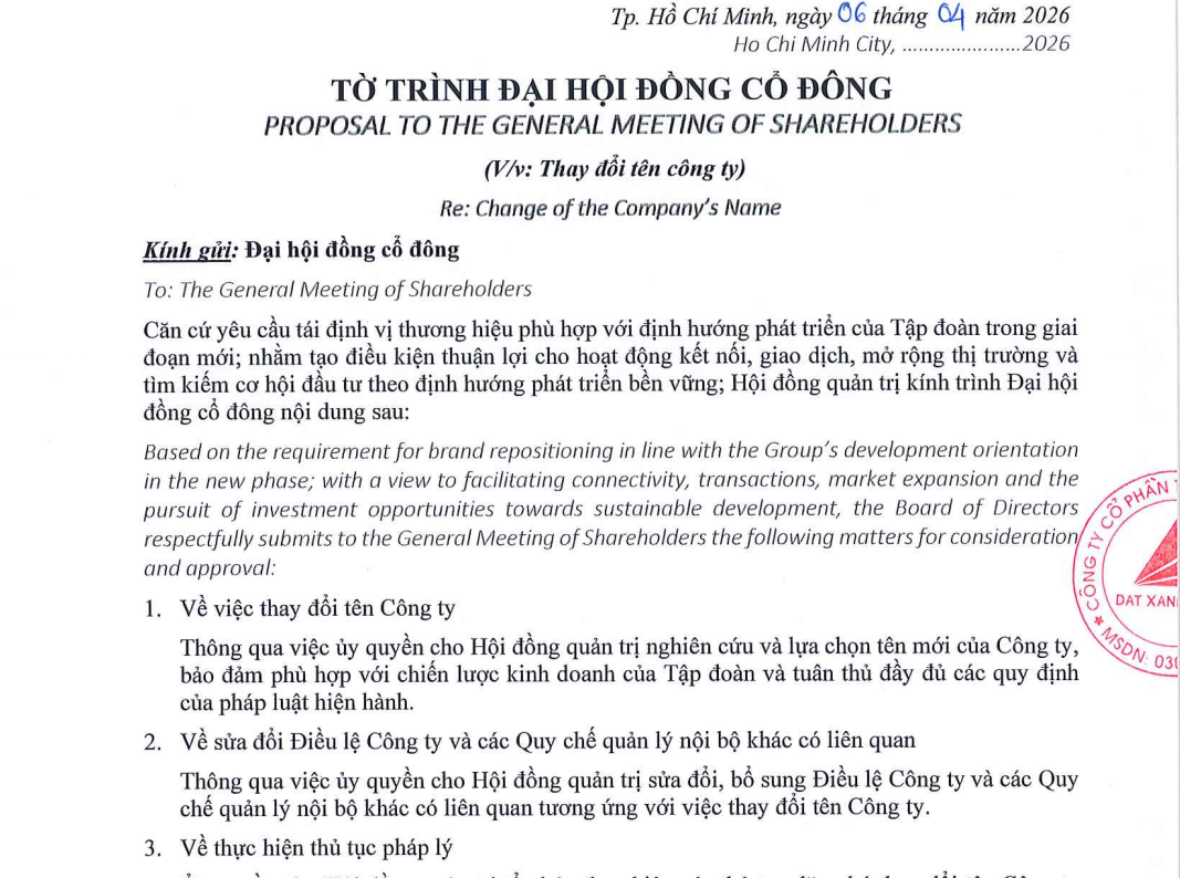 V&igrave; sao Tập đo&agrave;n Đất Xanh muốn đổi t&ecirc;n?- Ảnh 1.