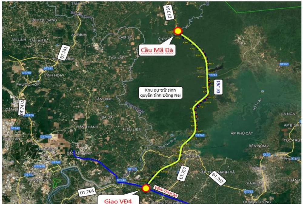 Làm đường 8 làn xe từ cầu Mã Đà đến Vành đai 4 - tin vui lớn cho người dân Đồng Nai- Ảnh 2. Làm đường 8 làn xe từ cầu Mã Đà đến Vành đai 4 - tin vui lớn cho người dân Đồng Nai- Ảnh 2.
