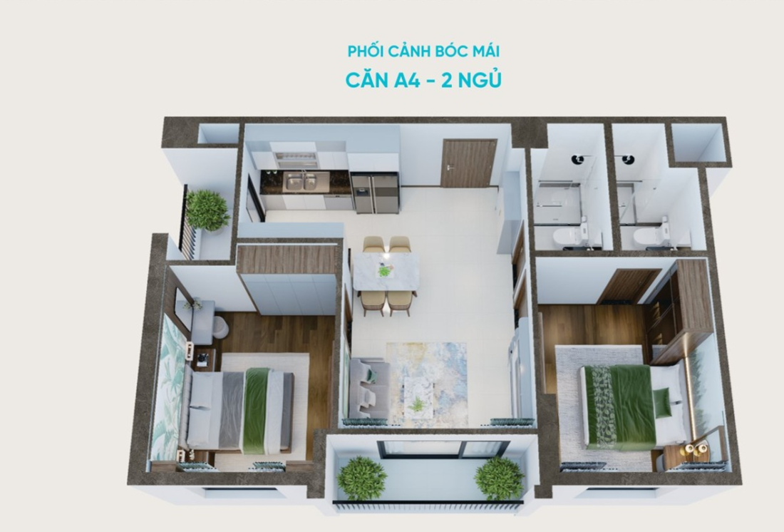 Viha Flora: Phân khu căn hộ thuộc Hồng Hà Eco City Hà Nội- Ảnh 4. Viha Flora: Phân khu căn hộ thuộc Hồng Hà Eco City Hà Nội- Ảnh 4.