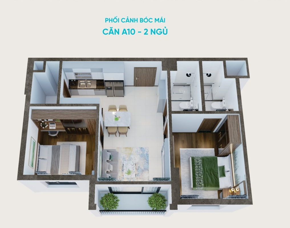 Viha Flora: Phân khu căn hộ thuộc Hồng Hà Eco City Hà Nội- Ảnh 5. Viha Flora: Phân khu căn hộ thuộc Hồng Hà Eco City Hà Nội- Ảnh 5.