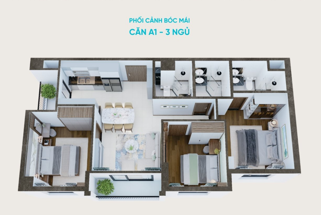 Viha Flora: Phân khu căn hộ thuộc Hồng Hà Eco City Hà Nội- Ảnh 6. Viha Flora: Phân khu căn hộ thuộc Hồng Hà Eco City Hà Nội- Ảnh 6.