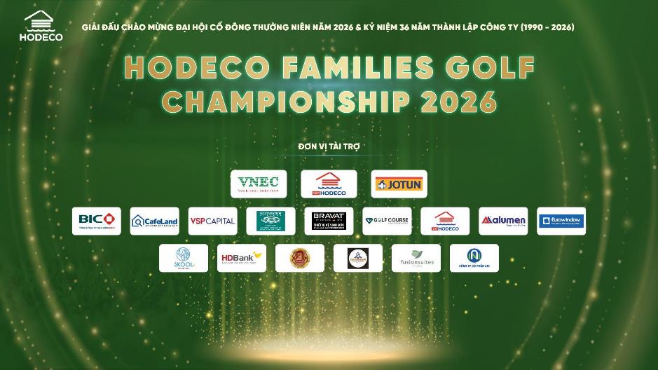 Ng&agrave;y 23/4/2026: Khởi tranh giải &ldquo;HODECO Families Golf Championship 2026&rdquo;- Ảnh 1.