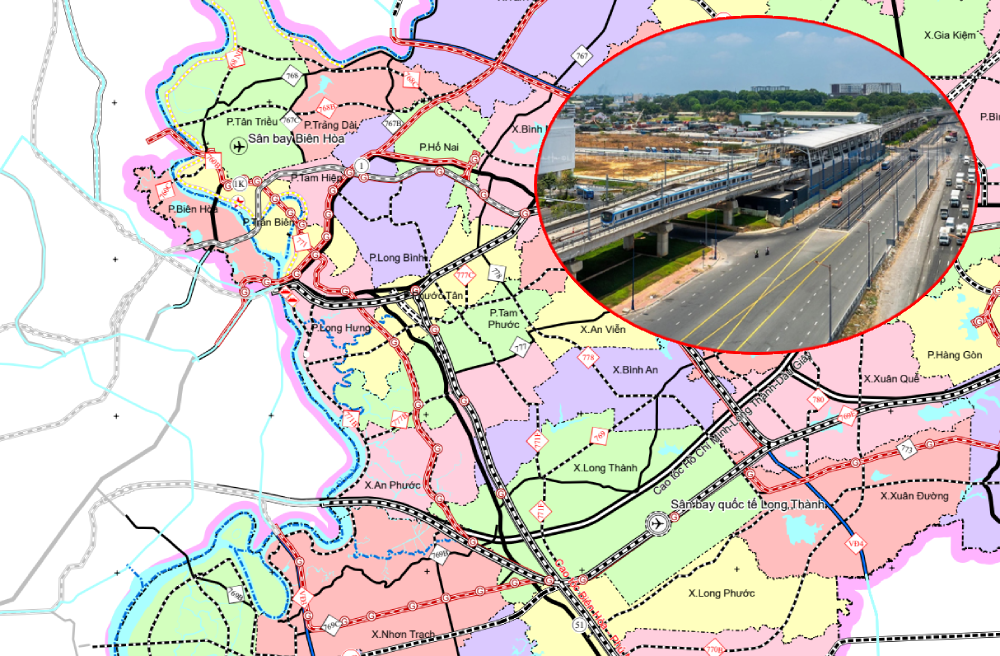 Hơn 65.500 tỷ l&agrave;m tuyến metro 44,6km chạy thẳng đến s&acirc;n bay Long Th&agrave;nh, đi qua loạt khu vực trọng điểm- Ảnh 1.