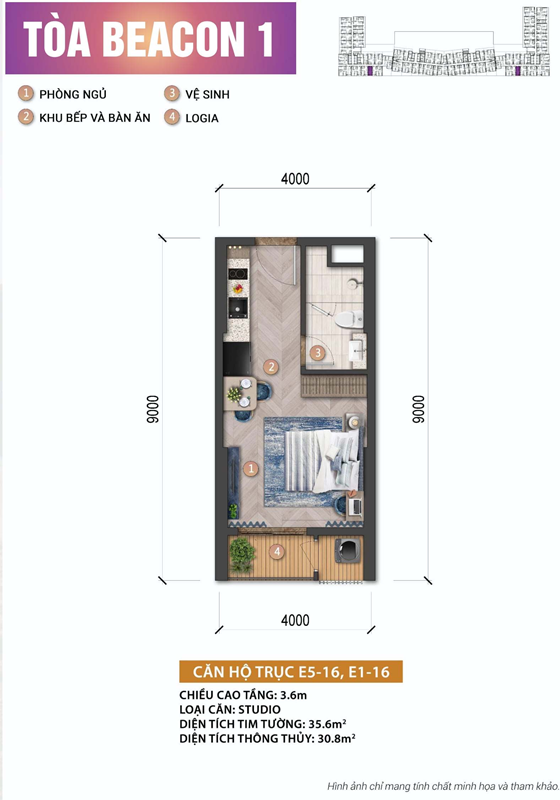 Ph&acirc;n khu căn hộ Beacon Tower &ndash; Blanca City tại TP.HCM- Ảnh 4.