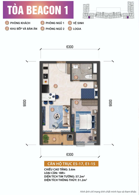 Ph&acirc;n khu căn hộ Beacon Tower &ndash; Blanca City tại TP.HCM- Ảnh 5.