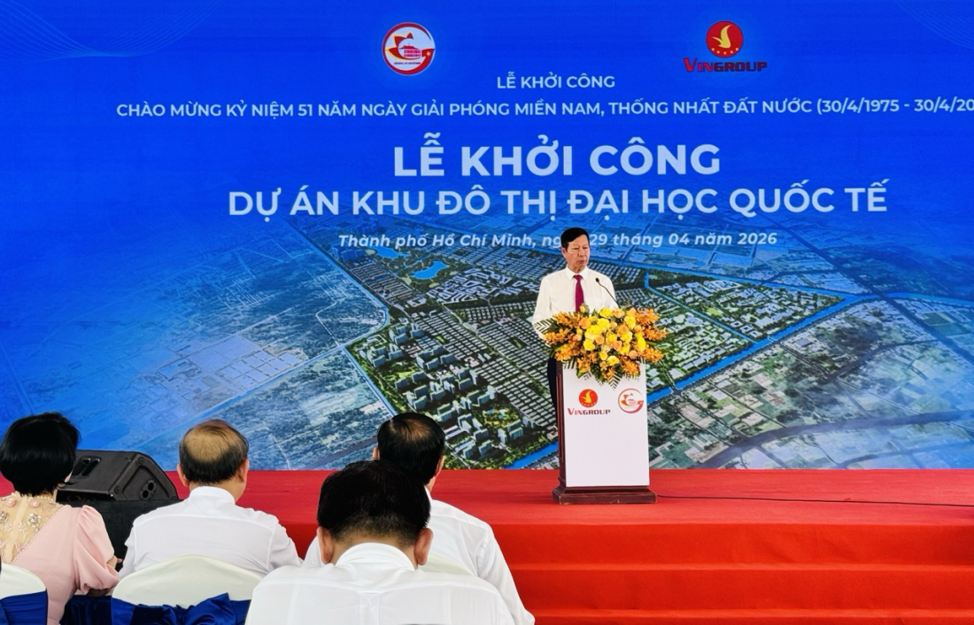 Vingroup khởi c&ocirc;ng Khu đ&ocirc; thị Đại học Quốc tế 880ha- Ảnh 1.