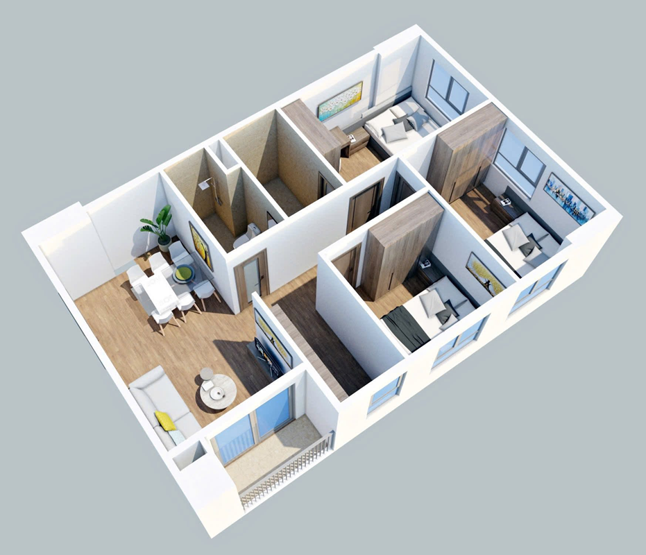 Phố Hiến Center Point: Dự &aacute;n nh&agrave; ở x&atilde; hội tại Hưng Y&ecirc;n- Ảnh 5.
