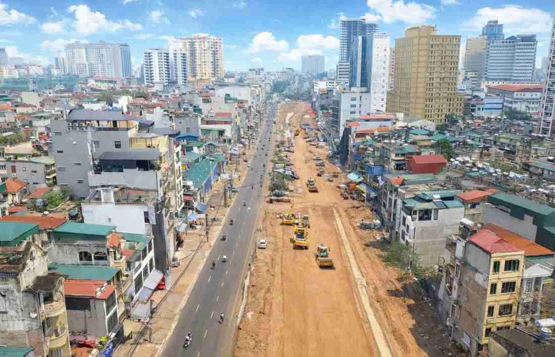 H&agrave; Nội đang giải ph&oacute;ng mặt bằng 1.428 dự &aacute;n, đồng loạt triển khai 27 c&ocirc;ng tr&igrave;nh trọng điểm- Ảnh 1.