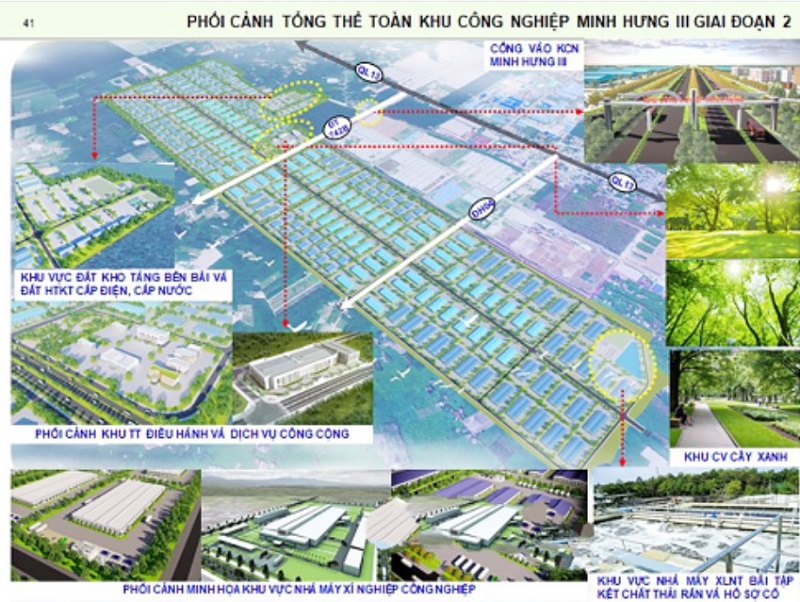 Khu c&ocirc;ng nghiệp Minh Hưng III giai đoạn 2 (ph&acirc;n kỳ 1) tại Đồng Nai- Ảnh 1.