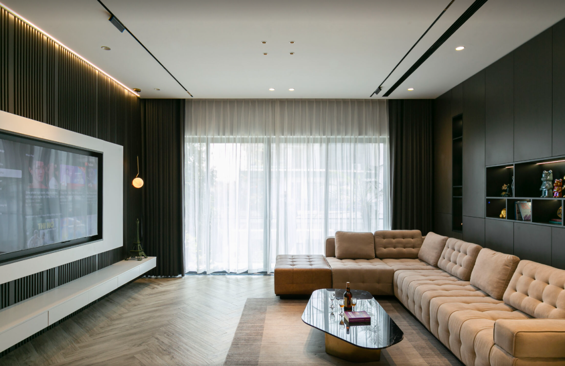 Nh&agrave; chung s&acirc;n 3 thế hệ ở H&agrave; Nội: Nghệ thuật chia kh&ocirc;ng gian tối giản tr&ecirc;n đất 58m&sup2;- Ảnh 4.