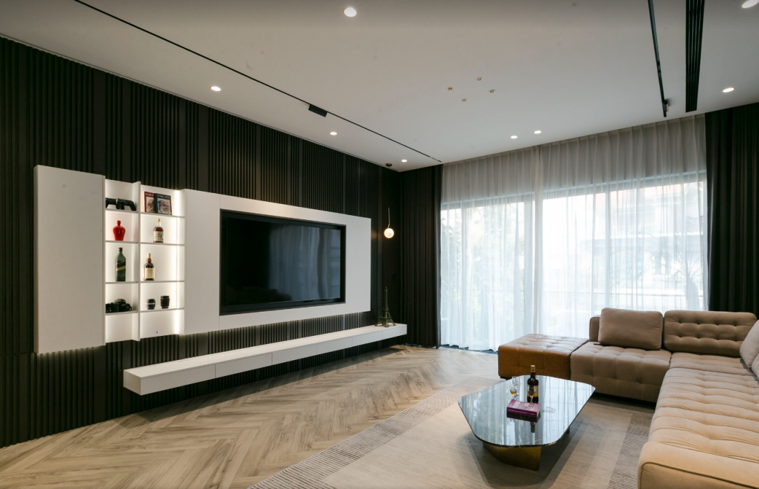 Nh&agrave; chung s&acirc;n 3 thế hệ ở H&agrave; Nội: Nghệ thuật chia kh&ocirc;ng gian tối giản tr&ecirc;n đất 58m&sup2;- Ảnh 5.