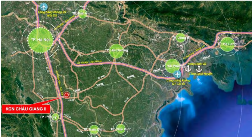 Khu c&ocirc;ng nghiệp Ch&acirc;u Giang II Ninh B&igrave;nh- Ảnh 1.