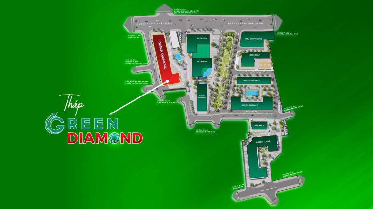 Bcons Green Diamond: Th&aacute;p căn hộ thuộc Bcons City tại TP.HCM- Ảnh 1.