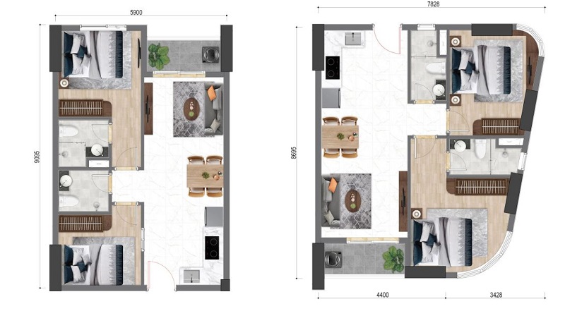 Bcons Green Diamond: Th&aacute;p căn hộ thuộc Bcons City tại TP.HCM- Ảnh 5.