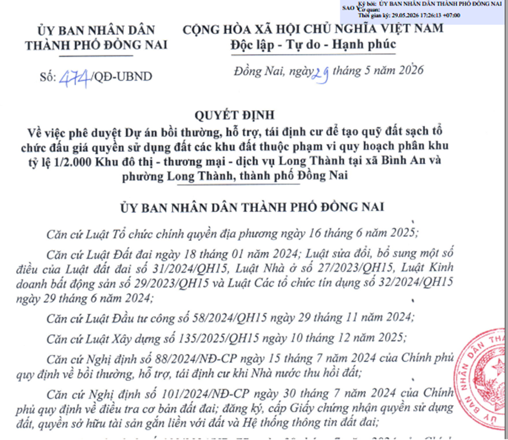 1.000 tỷ bồi thường 4 khu đất quanh s&acirc;n bay Long Th&agrave;nh- Ảnh 1.