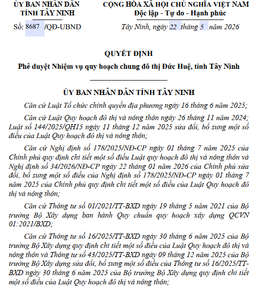 T&acirc;y Ninh quy hoạch đ&ocirc; thị 26.500 ha với loạt khu c&ocirc;ng nghiệp mới v&agrave; tuyến Cao tốc N2, Quốc lộ 14C- Ảnh 1.