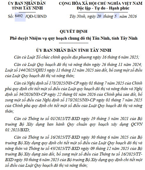 T&acirc;y Ninh quy hoạch chung đ&ocirc; thị 18.000ha l&agrave; Trung t&acirc;m văn h&oacute;a, du lịch cấp quốc gia v&agrave; v&ugrave;ng Đ&ocirc;ng Nam Bộ- Ảnh 2.