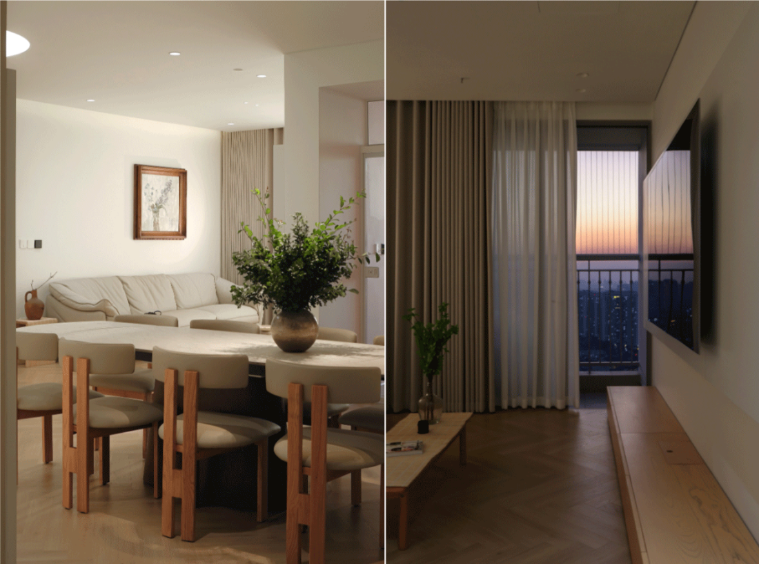 Căn hộ 130m&sup2; ở H&agrave; Nội đ&oacute;ng cửa 24/7 vẫn ngập oxy tươi bảo vệ ba thế hệ- Ảnh 3.