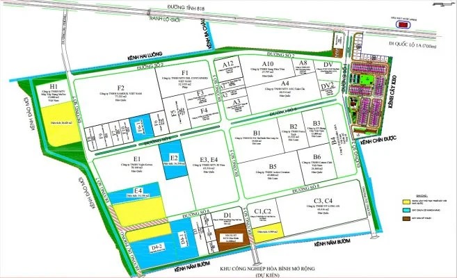 Khu c&ocirc;ng nghiệp H&ograve;a B&igrave;nh tại T&acirc;y Ninh- Ảnh 2.