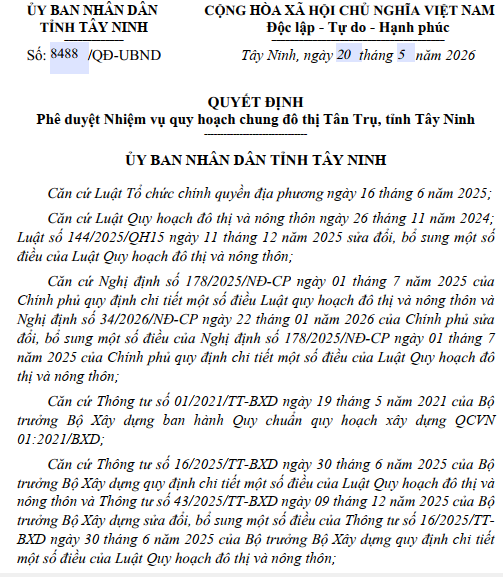 T&acirc;y Ninh quy hoạch chung đ&ocirc; thị hơn 11.000 ha với loạt dự &aacute;n ven s&ocirc;ng V&agrave;m Cỏ Đ&ocirc;ng, V&agrave;m Cỏ T&acirc;y- Ảnh 1.
