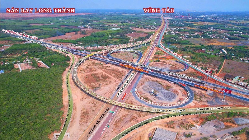 Ch&iacute;nh thức đưa v&agrave;o khai th&aacute;c to&agrave;n bộ c&aacute;c nh&aacute;nh kết nối n&uacute;t giao Long Th&agrave;nh- Ảnh 1.