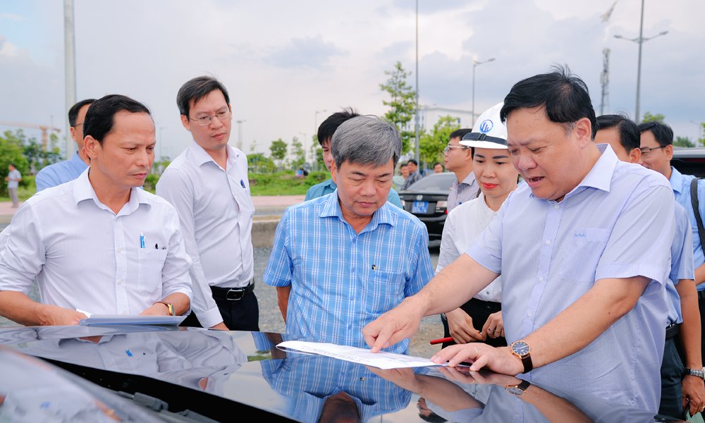 Đồng Tháp rà soát loạt công trình hạ tầng trọng điểm tại khu vực Mỹ Tho- Ảnh 3. Đồng Tháp rà soát loạt công trình hạ tầng trọng điểm tại khu vực Mỹ Tho- Ảnh 3.