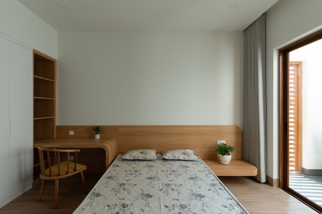 Khi thang bay nghệ thuật hóa giải thế đất xéo khó nhằn của ngôi nhà 3 tầng tại Đồng Nai- Ảnh 13. Khi thang bay nghệ thuật hóa giải thế đất xéo khó nhằn của ngôi nhà 3 tầng tại Đồng Nai- Ảnh 13.