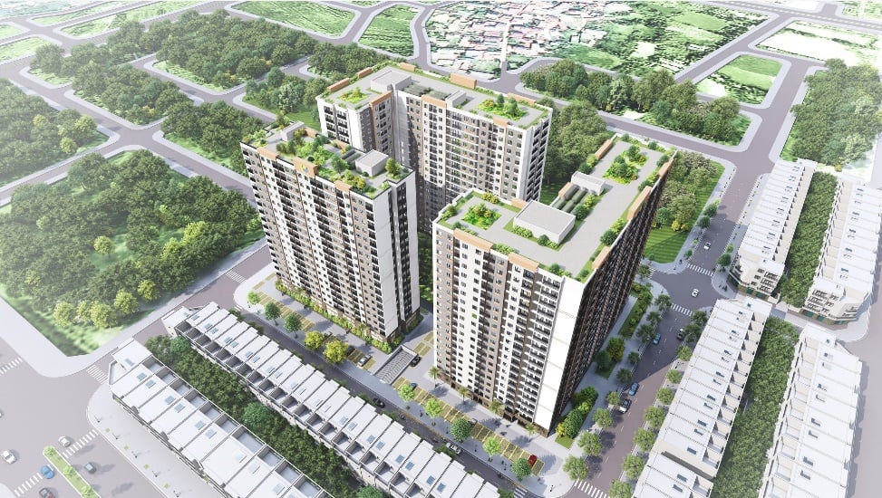 Bắc Ninh triển khai hai dự án nhà ở xã hội hơn 1.700 căn hộ, trị giá hơn 2.000 tỷ đồng- Ảnh 1. Bắc Ninh triển khai hai dự án nhà ở xã hội hơn 1.700 căn hộ, trị giá hơn 2.000 tỷ đồng- Ảnh 1.