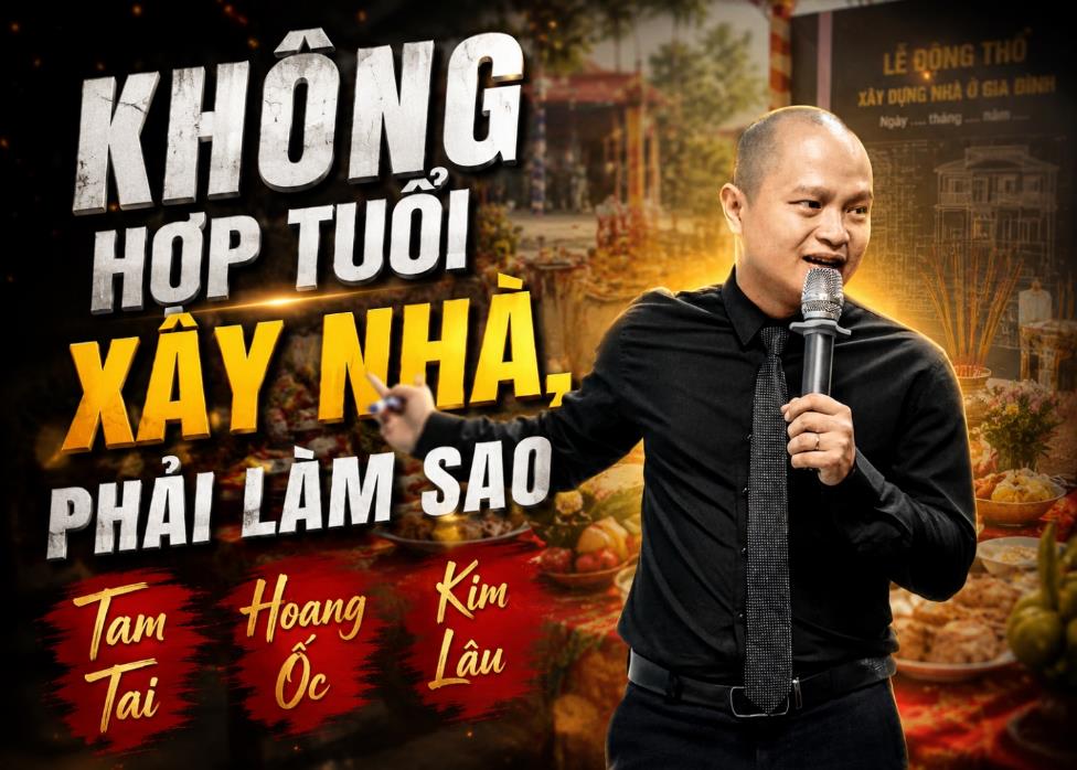 Không hợp tuổi xây nhà và cách hóa giải từ chuyên gia- Ảnh 1.