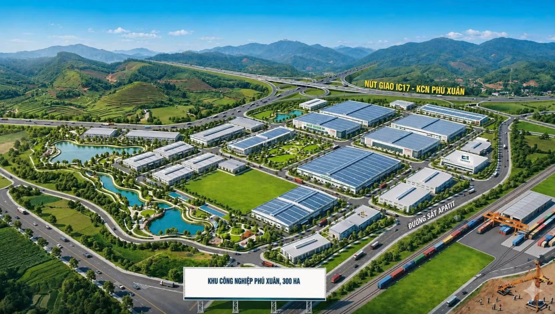 Khu công nghiệp Phú Xuân Lào Cai- Ảnh 1.