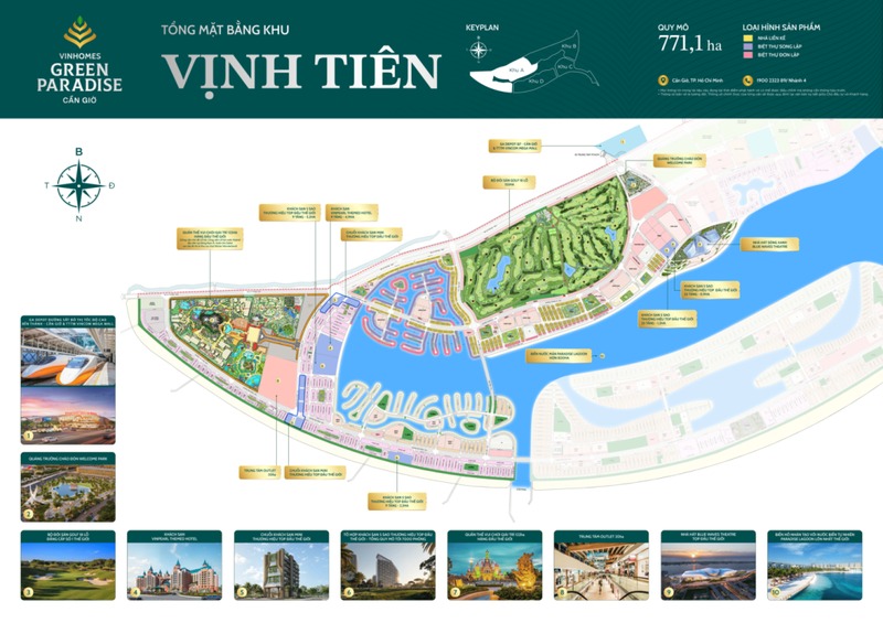 Vịnh Tiên: Phân khu sinh thái - du lịch - dịch vụ tại Vinhomes Green Paradise Cần Giờ- Ảnh 2.