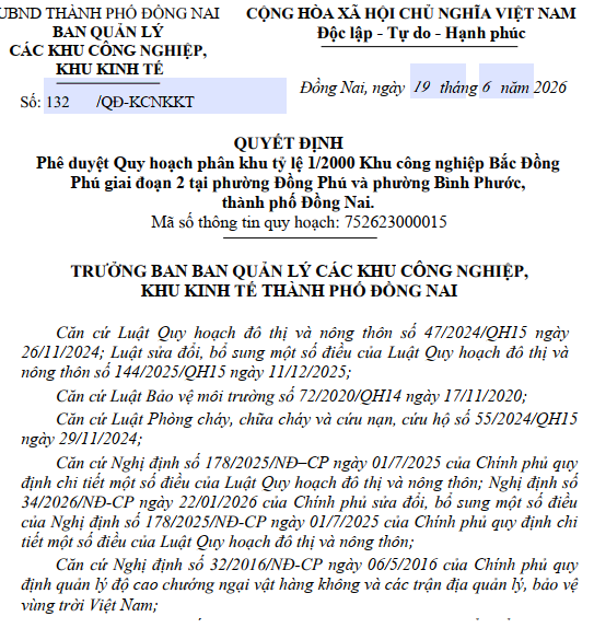 Đồng Nai quy hoạch khu c&ocirc;ng nghiệp hơn 300ha với 10.000 lao động- Ảnh 1.