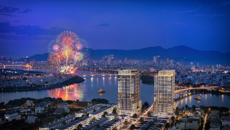 Khám phá tầm nhìn "triệu đô" tại tháp đôi S-Light Tower Đà Nẵng- Ảnh 1.