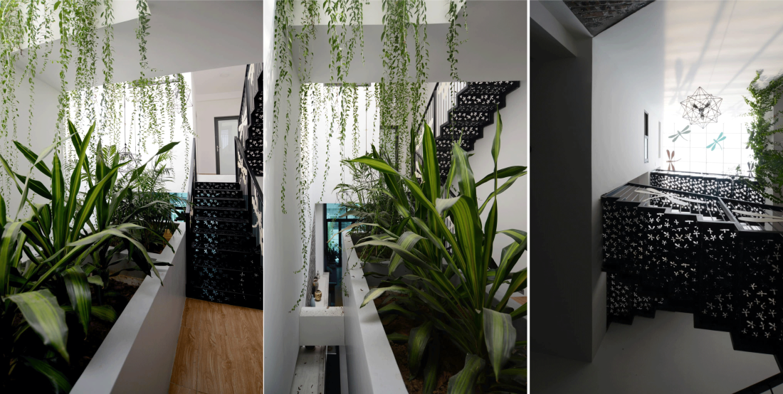 Nhà hướng Tây tại Vĩnh Phúc: Bẫy nắng và dựng phễu đón gió cho đất hẹp- Ảnh 5.