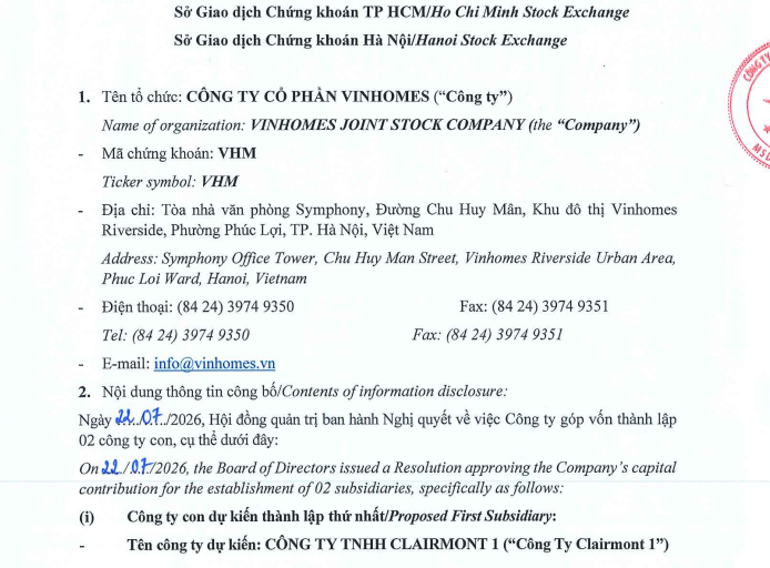 Vinhomes lập thêm 2 công ty bất động sản tại Hải Phòng- Ảnh 1.