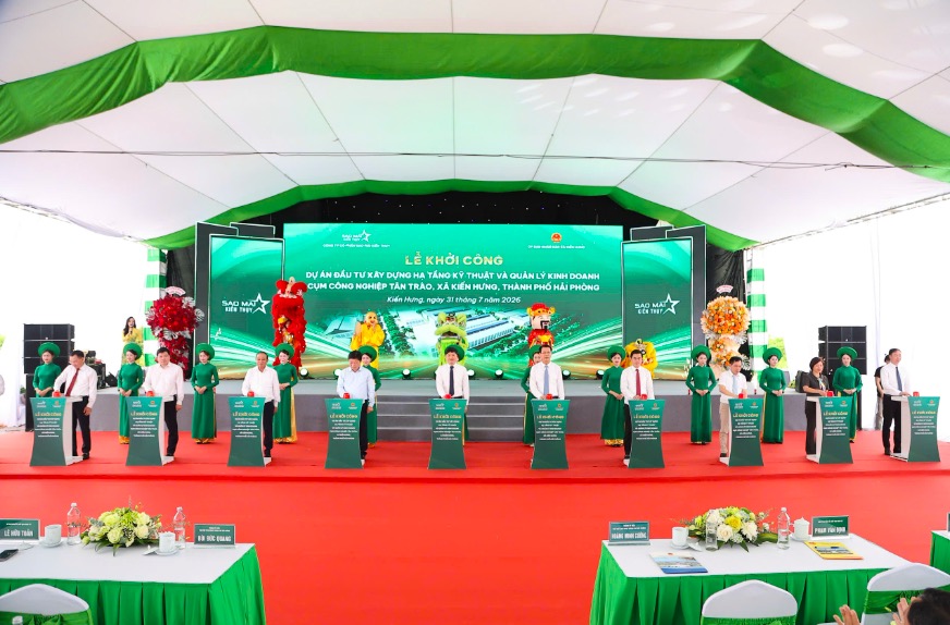 Hải Phòng khởi công cụm công nghiệp gần 50 ha trị giá gần 700 tỷ- Ảnh 1.