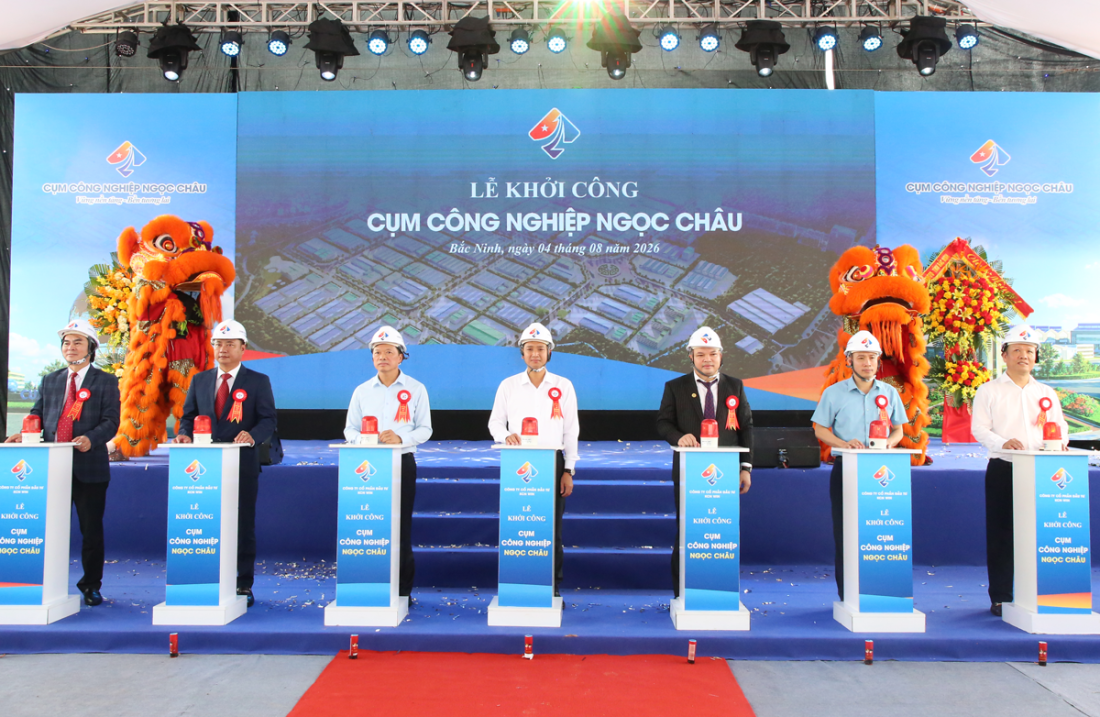 Bắc Ninh khởi c&ocirc;ng cụm c&ocirc;ng nghiệp gần 1.000 tỷ đồng- Ảnh 1.