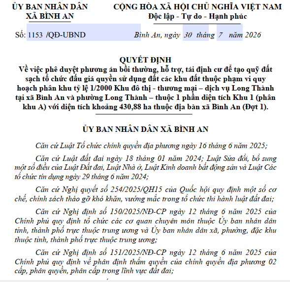 Đồng Nai chi 185 tỷ, thu hồi hơn 416ha đất gần s&acirc;n bay Long Th&agrave;nh- Ảnh 1.