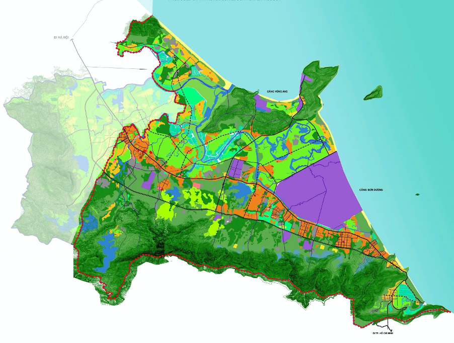 Quy hoạch Khu kinh tế Vũng Áng 22.781 ha, dân số gần 250.000 người vào năm 2050- Ảnh 1.