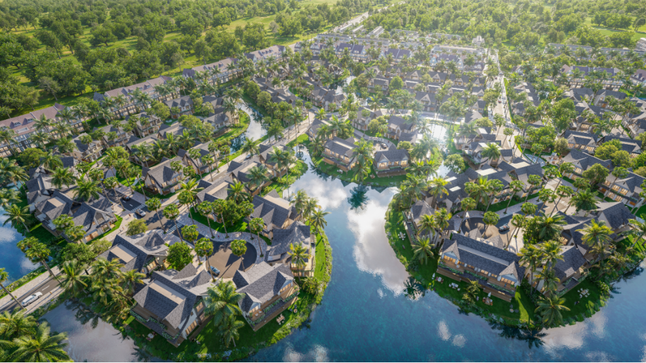 Quy hoạch 11 nhánh biệt thự đảo tại Eco Central Park- Ảnh 2.
