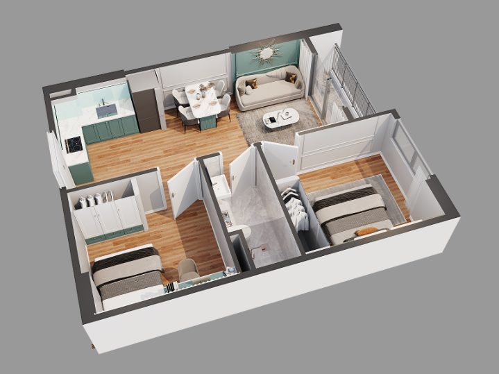 SK Residences Mao Điền: Dự &aacute;n nh&agrave; ở x&atilde; hội tại Hải Ph&ograve;ng- Ảnh 3.