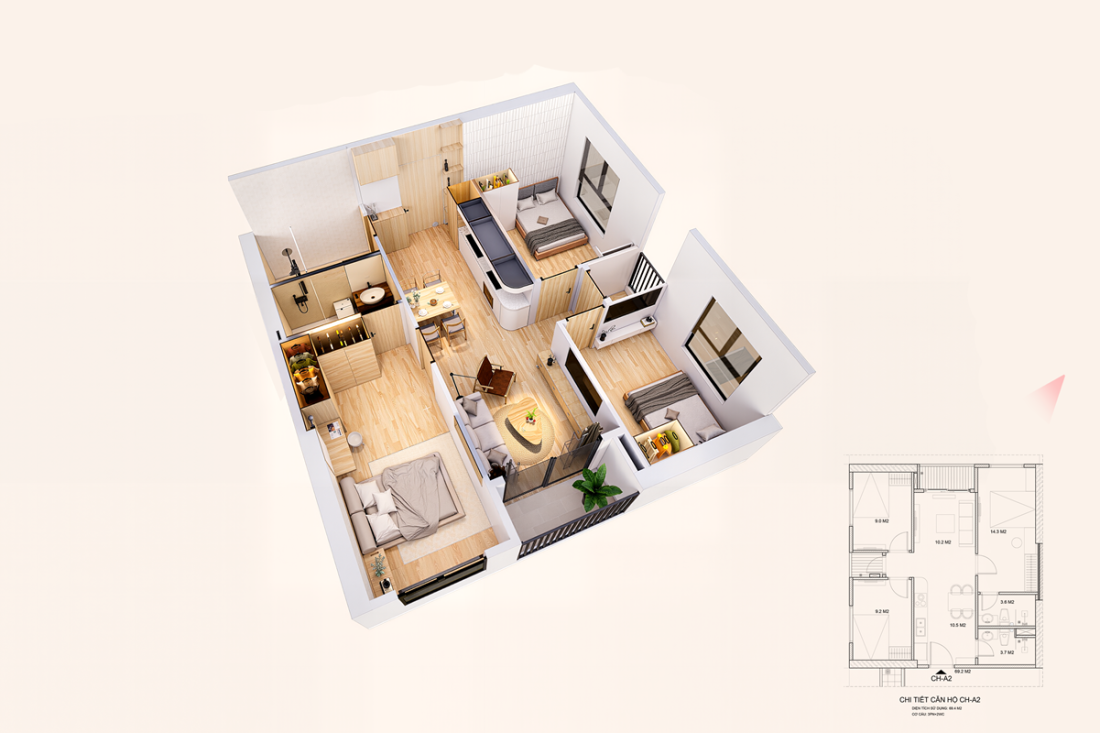 Dự án nhà ở xã hội Khánh Hòa tại Ninh Bình- Ảnh 6.