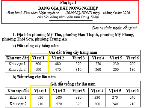 Thu hồi đất tại Đồng Th&aacute;p: Loạt mức bồi thường, hỗ trợ mới người d&acirc;n cần biết- Ảnh 4.