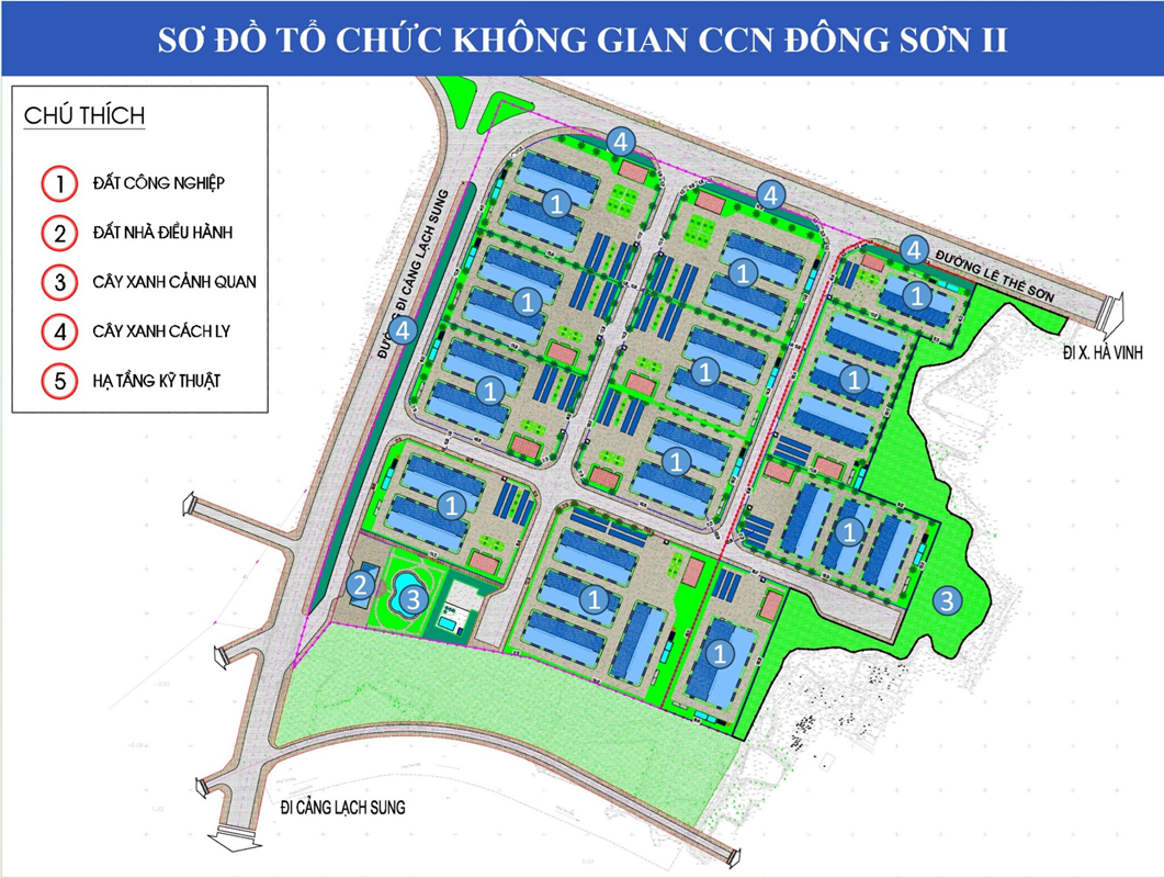 Cụm c&ocirc;ng nghiệp Đ&ocirc;ng Sơn II Thanh H&oacute;a- Ảnh 1.