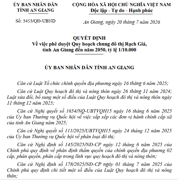 H&eacute; lộ 8 ph&acirc;n khu đ&ocirc; thị Rạch Gi&aacute; vừa được duyệt: C&oacute; 5 khu vực đảo nh&acirc;n tạo v&agrave; vị tr&iacute; trung t&acirc;m h&agrave;nh ch&iacute;nh tỉnh mới- Ảnh 1.